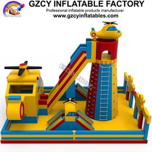 Jeu gonflable sur le thème des avions / Équipement gonflable pour enfants à vendre - Product Image 2