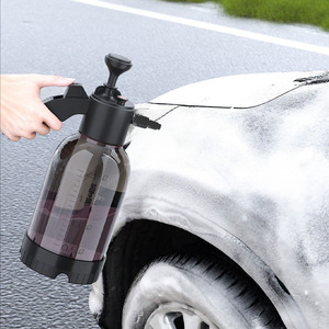 Pulvérisateur d'eau de jardin multifonctionnel portable de 2 L en PE/PP transparent, pulvérisateur à main, outil de lavage de voiture en mousse pour le detailing automobile - Product Image 5