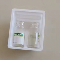 Fabricant spécialisé dans la conception de plateaux pour médicaments et vaccins, boîtes en PVC thermoformées, emballages à flacon unique avec couvercle, vente en gros, Botou sur mesure