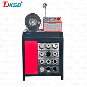 Fabricante de Máquinas Engarzadoras de Mangueras de Alta Calidad, Máquina Engarzadora de Mangueras de 1/4" <span class=keywords><strong>a</strong></span> 2" con <span class=keywords><strong>Fuerza</strong></span> de Engarzado de 560T para Uso Industrial en Talleres - Product Image 2