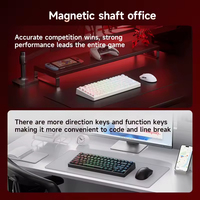 Clavier mécanique à axe magnétique Jet 75, pour jeu de compétition, bureau, câble dédié personnalisé, faible latence