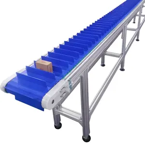 Large Table Top Flexible Slat Standard Belt Modular Plastic Link Module Chain Plate Conveyor