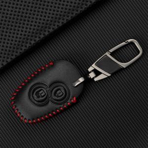 Housse <span class=keywords><strong>de</strong></span> <span class=keywords><strong>clé</strong></span> télécommande en cuir PU, étui pour <span class=keywords><strong>clé</strong></span> <span class=keywords><strong>de</strong></span> voiture à <span class=keywords><strong>2</strong></span> boutons pour Trafic Clio Master <span class=keywords><strong>Twingo</strong></span> Duster Logan Sandero Opel Vauxhall - Product Image 4