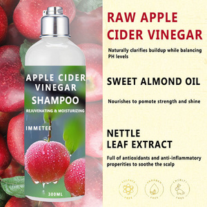 Champú en Gel de Vinagre de <span class=keywords><strong>Sidra</strong></span> de Manzana <span class=keywords><strong>Natural</strong></span> Personalizado, Fórmula Concentrada Anticaspa, Restaura el Brillo, Reduce la Picazón del Cuero Cabelludo y el Frizz - Product Image 2