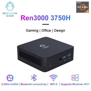 Genmachine ใหม่มินิพีซีไฟ AMD Ryzen 7 3750H CPU 2.3GHz-4.0GHz Windows 11 DDR4 M.2แรม2280เดสก์ท็อปพีซีเกม AMD - Product Image 5