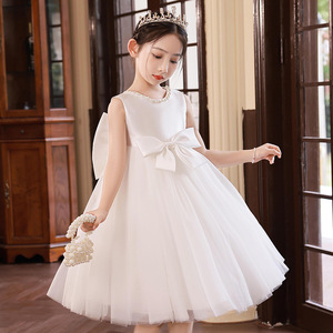 Plain White Chiffon Dresses