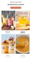 Blender et extracteur de jus 2-en-1 haute vitesse pour la cuisine, machine à smoothies professionnelle avec fonction de broyage pour la préparation des aliments