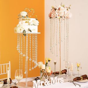 Pha Lê Hoa đám cưới đứng bình cho tiệc cưới Bảng trung tâm đám cưới Pha Lê Hoa đứng hoa trung tâm - Product Image 5