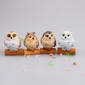 Suministro Directo del Fabricante: Animales <span class=keywords><strong>de</strong></span> Resina Pintados a Mano, Búhos <span class=keywords><strong>de</strong></span> Pie, Accesorios para Micropaisajes, <span class=keywords><strong>Manualidades</strong></span> <span class=keywords><strong>de</strong></span> Arena Psicológica - Product Image 4