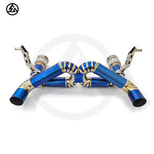 Échappement en titane CSZ pour <span class=keywords><strong>Lamborghini</strong></span> Huracan STO 5.2L V10 Tuning Échappement Catback - Product Image 6