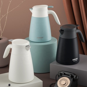 Nuevo diseño, termo de gran capacidad, hervidor de agua, botella de vacío de acero inoxidable, cafetera con asa, HAERS - Product Image 4