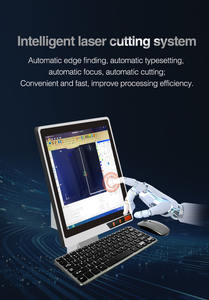 Système de découpe <span class=keywords><strong>laser</strong></span> à fibre industrielle à écran tactile, réducteur servo, réglage fin, haute précision, entièrement automatique pour tôles - Product Image 4