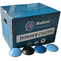 Revêtement en poudre texturé thermodurcissable Série Bleue pour peinture de meubles, quincaillerie de porte, pulvérisation électrostatique, couleur personnalisée OEM