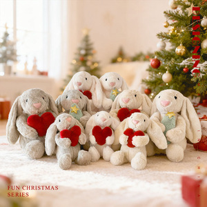 Conejo <span class=keywords><strong>de</strong></span> Peluche <span class=keywords><strong>de</strong></span> Pascua Transfronterizo, Muñeco <span class=keywords><strong>de</strong></span> Conejo <span class=keywords><strong>de</strong></span> Tela con Flores, Muñeco Relajante, Conejo con Orejas Amables, Regalo para Novia - Product Image 3