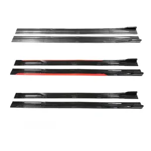 StarNav Universel 8 pièces Jupes latérales de voiture 2,0m/2,2m Lèvre de pare-chocs pour séparateurs de carrosserie, kit carrosserie, modification et tuning extérieur - Product Image 1