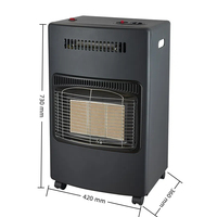 Chauffage de pièce multifonction gaz-électrique certifié CE Pologne, chauffage céramique infrarouge, 3 en 1, chauffage au gaz, ventilateur turbo électrique, chauffage au gaz