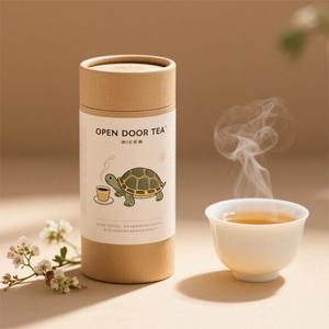 Customizable Recyclable Paper Tube Packaging for Tea New Design Factory Direct - Product Image 1