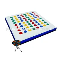 Grand jeu gonflable Twister Game Twister pour adultes