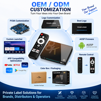 Puissant Android TV H96MAX M9S avec IA, 8 Go de RAM, 128 Go de ROM, télécommande Bluetooth, Android 14, boîtier TV 8K