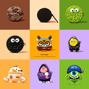 Étui pour écouteurs en silicone caoutchouté 3D personnalisé, dessin animé, <span class=keywords><strong>anime</strong></span>, pour écouteurs sans fil Pro 2e génération, étui de protection - Product Image 6
