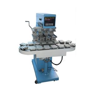 Four Color Conveyor-Inkwell <b>Pad</b> Printing Machine New Condition for Bottle Caps Lids Plastic Engine Core Component Paper <b>Printer</b> - Product Image 1