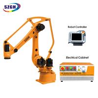 Contrôleur de robot CNC SZGH pour robots de soudage industriels, panneau de commande de robot 6 axes pour soudage, manutention, routage et programmation.