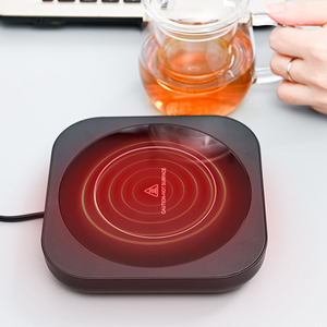 2024 Stock cadeaux de noël chauffe-tasse à café avec arrêt automatique pour la <span class=keywords><strong>maison</strong></span> bureau utilisation de bureau, plaque chauffante chauffe-tasse électrique Usb - Product Image 3