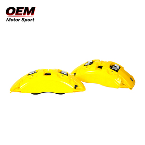 คาลิปเปอร์เบรกหน้าแบบหกสูบสำหรับ Mercedes-Benz G63 สีเหลืองแบบกำหนดเอง คู่ (ซ้ายและขวา) - Product Image 2