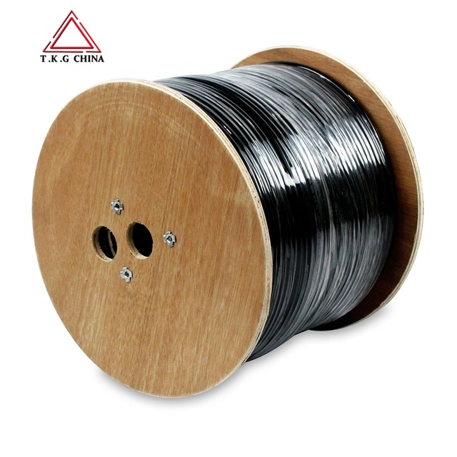 1000ft  Black, Dual Shielding, Bare Copper Conductors RG6 Coaxial / Power Siamese Bulk Cable