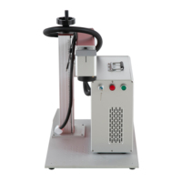 Machine de marquage laser à fibre portable 30W CNC pour l'acier inoxydable, l'aluminium et la gravure de plaques signalétiques, à faible coût d'entretien