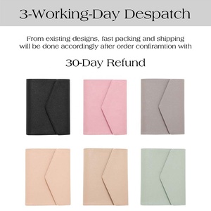 Ins <span class=keywords><strong>Etsy</strong></span> sıcak 6 renkli 6 halka A6 Saffiano deri bütçe bağlayıcı destekleyen süblimasyon gündem kapak olarak Fly yaprak ile mevcut - Product Image 3
