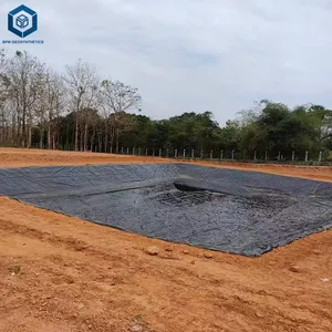 40mil防水HDPE防水布HDPE土工膜衬里，表面光滑