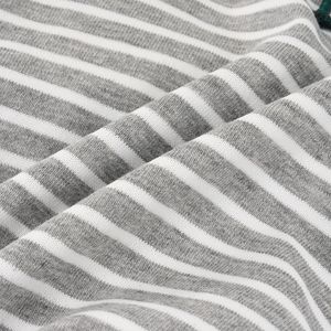 Tuta a Quattro Zampe a Righe per Animali Domestici, Morbido <span class=keywords><strong>Pigiama</strong></span> per Cani e Gatti <span class=keywords><strong>con</strong></span> Bordo a Contrasto per Cani di Piccola Taglia - Product Image 5
