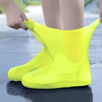 Couvre-Chaussures Imperméables en Silicone Réutilisables Antidérapants pour la Pluie – Unisexe