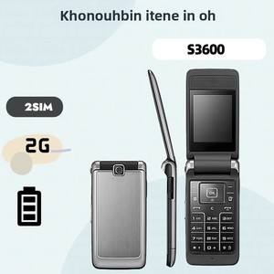 Telefono cellulare S3600 GSM 2G non-smartphone a conchiglia per anziani <span class=keywords><strong>e</strong></span> studenti con supporto per doppia scheda di memoria <span class=keywords><strong>e</strong></span> schermo piccolo - Product Image 2