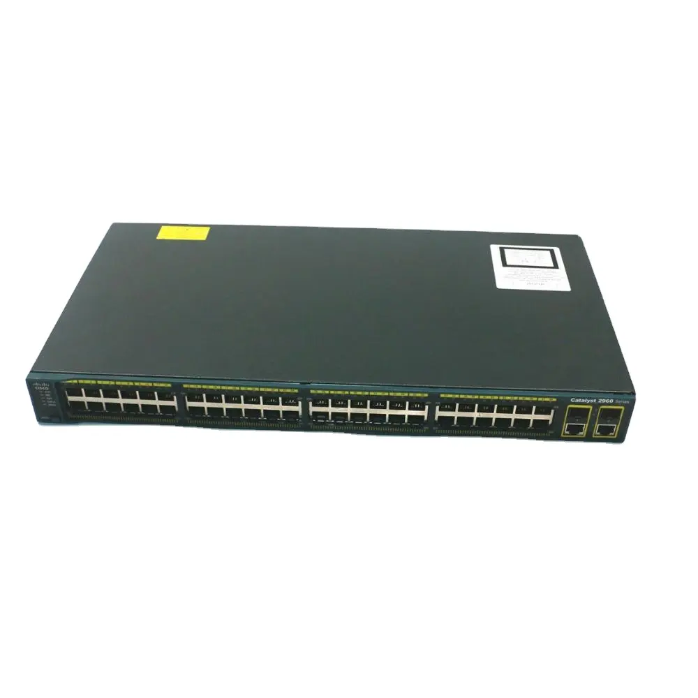 WS-C2960 + 48TC-L سعر ممتاز 48 منافذ 10/100M LAN قاعدة تمكنت جهاز سويتش للشبكات