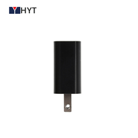 Mini chargeur mural USB 5W OVP, adaptateur secteur 5V 1A, prise US, alimentation 5V 0.5A DC, en matériau PC, pour montres connectées et écouteurs