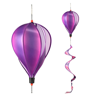 Vente en gros : Décoration de jardin en PVC, résistante aux intempéries, en forme de montgolfière scintillante, à faible MOQ, directement de l'usine
