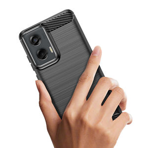 Funda trasera de TPU suave a prueba de golpes resistente de fibra de carbono para <span class=keywords><strong>Motorola</strong></span> <span class=keywords><strong>Moto</strong></span> <span class=keywords><strong>G</strong></span> Stylus 2024 <span class=keywords><strong>G</strong></span> <span class=keywords><strong>5</strong></span> 2024 funda para teléfono móvil - Product Image 1