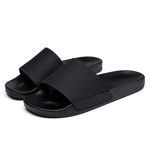 BreezeStep Toptan Yazlık PVC Düz Tabanlı Hafif Logolu Özel Plaj Bayan Erkek Açık Hava Terlikleri - Product Image 2