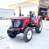 Pengiriman Gratis Traktor Pertanian CE 4x4 Diesel Mesin YTO Traktor Pertanian EPA 4WD Traktor Mini Pertanian