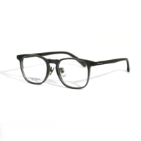 Montura cuadrada Gafas Acetato Marcos de anteojos ópticos Alta calidad 2025 Gafas de diseñador Hombres Monturas de anteojos de titanio