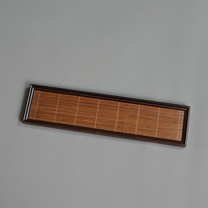 Japanese-style bamboo woven <b>tea</b> mat, dry brewing <b>tea</b> <b>tray</b>, coasters, <b>tea</b> set storage, insulated teapot holder, Kung Fu <b>tea</b> - Product Image 4
