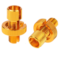 Ajustador Universal de Cable de Freno y Acelerador para Motocicleta de Aluminio, Tornillo M10, Ajustador de Cable de Embrague para Moto