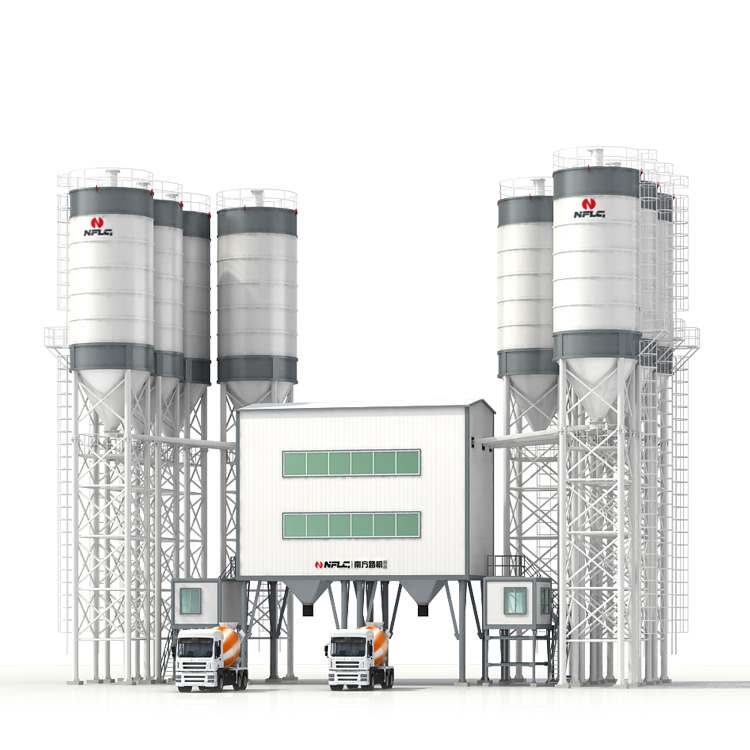 Высокопроизводительные бетоносмесительные установки HZS250, фиксированная готовая Смешанная бетономешалка, комбинированная бетоносмесительная установка