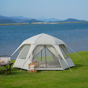 Carpa Plegable Portátil de Una Habitación, Carpa Hemisférica de Malla Oxford Automática Anti-Tormenta para Acampar al Aire Libre y Uso como Yurta de <span class=keywords><strong>Circo</strong></span> - Product Image 3