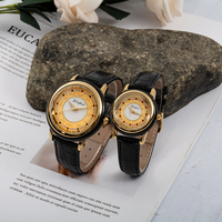 Montre de couple en quartz et jade de haute qualité en gros