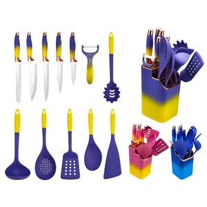 High Quality <b>Kitchen</b> Cooking Utensils Spatula Peeler <b>Kitchen</b> Knives <b>Kitchen</b> <b>Gadget</b> Silicone <b>Kitchen</b> Utensils Set for Cooking - Product Image 1