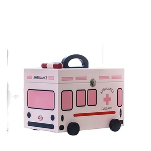 Kotak penyimpanan obat keluarga, kotak penyimpanan obat, Kit pertolongan pertama kapasitas besar kartun UNTUK KELUARGA anak-anak - Product Image 1