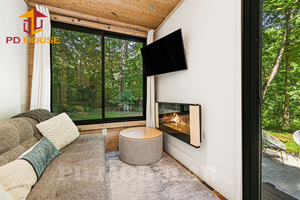 Cabane modulaire haut <span class=keywords><strong>de</strong></span> gamme pour les entreprises hôtelières, hébergement portable <span class=keywords><strong>de</strong></span> luxe entièrement meublé - Product Image 2